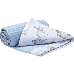 Medi Partners Baby deken 100% Katoenen Wafel 75x100 Dunne Zonder vulling Bilateraal Multifunctioneel knuffeldeken Zacht Delicaat Medi Partners Baby deken 100% Katoenen Wafel 75x100 Dunne Zonder vulling Bilateraal Multifunctioneel knuffeldeken Zacht Delicaat