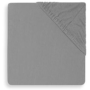 Jollein Hoeslaken Boxmatras Jersey 75x95cm Storm Grey Jollein Hoeslaken Boxmatras Jersey 75x95cm Storm Grey