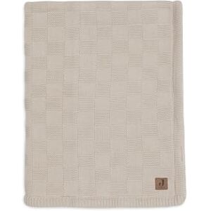 Jollein Babydeken Box Knit Warm zand/fluweel 110 x 150 cm 100% katoen voor kinderbed 1,5 TOG GOTS-gecertificeerd Jollein Babydeken Box Knit Warm zand/fluweel 110 x 150 cm 100% katoen voor kinderbed 1,5 TOG GOTS-gecertificeerd
