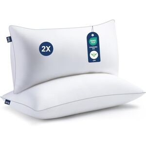 BedStory Set van 2 kussens 40 x 80 cm met hoogwaardige microvezelvulling 950 g x 2, wasbaar en zacht, voor bank, bed, zijpositionering BedStory Set van 2 kussens 40 x 80 cm met hoogwaardige microvezelvulling 950 g x 2, wasbaar en zacht, voor bank, bed, zijpositionering