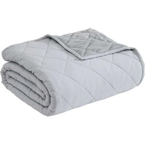 Eddie Bauer Queen deken, zacht en gezellig beddengoed, gewatteerde woondecoratie (klassiek effen grijs, queen) Eddie Bauer Queen deken, zacht en gezellig beddengoed, gewatteerde woondecoratie (klassiek effen grijs, queen)