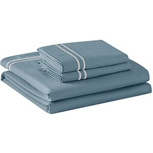 TOYABR Dekbedovertrekset 3-delig beddengoed 60% katoen en 40% Tencel-2 kussenslopen +1 dekbedovertrek, ademend vermogen en lichtheid (lichtblauw, 135 x 200 cm, 50 x 75 x 1 cm) TOYABR Dekbedovertrekset 3-delig beddengoed 60% katoen en 40% Tencel-2 kussenslopen +1 dekbedovertrek, ademend vermogen en lichtheid (lichtblauw, 135 x 200 cm, 50 x 75 x 1 cm)