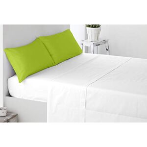 Miracle Home . Anti-peeling kussenslopen, zacht en comfortabel, 50% katoen, 50% polyester. 2 eenheden, 85 x 45. Bed 150, Pistache Miracle Home . Anti-peeling kussenslopen, zacht en comfortabel, 50% katoen, 50% polyester. 2 eenheden, 85 x 45. Bed 150, Pistache