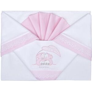 ANDY & HELEN Andy&Helen Beddengoedset voor kinderbed/kinderwagen, geborduurd, hoeslaken en kussensloop ANDY & HELEN Andy&Helen Beddengoedset voor kinderbed/kinderwagen, geborduurd, hoeslaken en kussensloop