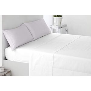 Miracle Home . Anti-peeling kussenslopen, zacht en comfortabel, 50% katoen, 50% polyester. 2 eenheden, 85 x 45. Bed 150, Rauw Miracle Home . Anti-peeling kussenslopen, zacht en comfortabel, 50% katoen, 50% polyester. 2 eenheden, 85 x 45. Bed 150, Rauw