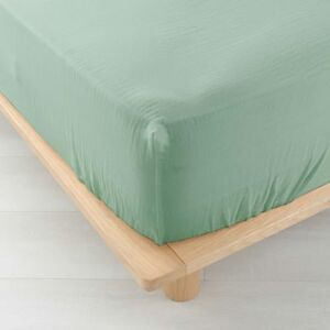 Douceur d'Interieur Katoengaas Bed Sheet - Voor 140x190cm & 160x200cm Douceur d'Interieur Katoengaas Bed Sheet - Voor 140x190cm & 160x200cm