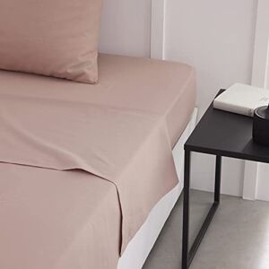 Essential Vandaag Flat Sheet - 120798 - 2 Personen 240x300 cm Roze Essential Vandaag Flat Sheet - 120798 - 2 Personen 240x300 cm Roze