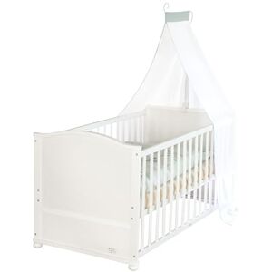 roba babybed 70 x 140 cm Woodland Buddies ombouwbaar kinderbed met accessoires incl. matras, hemel & nestje voor baby’s & peuters beddengoed set 100x135 cm wit/groen roba babybed 70 x 140 cm Woodland Buddies ombouwbaar kinderbed met accessoires incl. matras, hemel & nestje voor baby’s & peuters beddengoed set 100x135 cm wit/groen