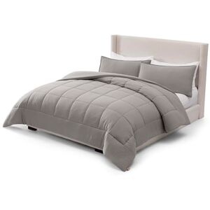 UGG Leonora Dekbedset met 2 kussenslopen, lichtgewicht dons, alternatieve deken, omkeerbaar, gezellig, warm, het hele seizoen, wasbaar en hypoallergeen beddengoedset, kingsize, lichtgrijs UGG Leonora Dekbedset met 2 kussenslopen, lichtgewicht dons, alternatieve deken, omkeerbaar, gezellig, warm, het hele seizoen, wasbaar en hypoallergeen beddengoedset, kingsize, lichtgrijs