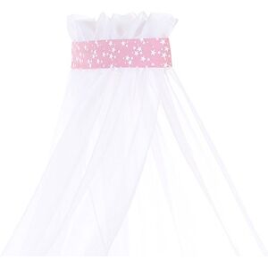 babybay Hemelpiqué met band, geschikt voor alle modellen tot 96 cm lengte, bessen en sterren, wit babybay Hemelpiqué met band, geschikt voor alle modellen tot 96 cm lengte, bessen en sterren, wit