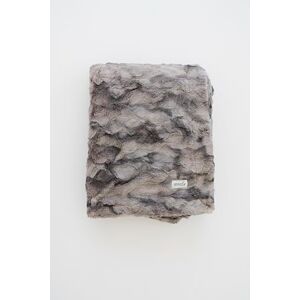 GRACED SOFT LUXURIES Grote Super Zachte Warme Elegante Gezellige Faux Fur Thuis Gooi Deken 50 "x 60", Gemarmerd Grijs GRACED SOFT LUXURIES Grote Super Zachte Warme Elegante Gezellige Faux Fur Thuis Gooi Deken 50 "x 60", Gemarmerd Grijs