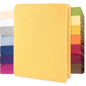 CelinaTex Jersey hoeslaken Lucina voor Kids 60x120-70x140cm crèmegeel 100% katoen gekamd superzacht hoeslaken, beddengoed, elastisch, stretch, Oeko-Tex CelinaTex Jersey hoeslaken Lucina voor Kids 60x120-70x140cm crèmegeel 100% katoen gekamd superzacht hoeslaken, beddengoed, elastisch, stretch, Oeko-Tex