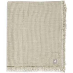 Jollein Babydeken Muslin Fringe - Babydeken Jollein Babydeken Muslin Fringe - Babydeken