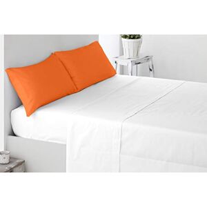 Miracle Home . Anti-peeling kussenslopen, zacht en comfortabel, 50% katoen, 50% polyester. 2 eenheden, 70 x 50. Bed 135, Oranje Miracle Home . Anti-peeling kussenslopen, zacht en comfortabel, 50% katoen, 50% polyester. 2 eenheden, 70 x 50. Bed 135, Oranje