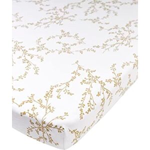 MEYCO Baby Branches Hoeslaken voor de boxmatras (bedlaken van 100% jersey-katoen, extra zacht, comfortabel, ademend, perfecte pasvorm door elastiek rondom, afmetingen: 75 x 95 cm), zand MEYCO Baby Branches Hoeslaken voor de boxmatras (bedlaken van 100% jersey-katoen, extra zacht, comfortabel, ademend, perfecte pasvorm door elastiek rondom, afmetingen: 75 x 95 cm), zand