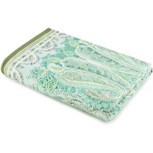 Bassetti MERGELLINA Sprei van 100% katoen in de kleur groen V1, afmetingen: 220x255 cm 9328469 Bassetti MERGELLINA Sprei van 100% katoen in de kleur groen V1, afmetingen: 220x255 cm 9328469