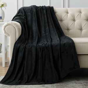 Utopia Bedding Zwarte Deken Polar Fleece 300 GSM Luxe Deken voor Bank, Bed, Antistatisch, Zacht en Pluizig (152 x 127 cm) Utopia Bedding Zwarte Deken Polar Fleece 300 GSM Luxe Deken voor Bank, Bed, Antistatisch, Zacht en Pluizig (152 x 127 cm)