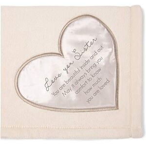 Pavilion Gift company 19504 Comfort Love You Sister Dikke Warme 320 GSM Royal Pluche Gooi Deken Pavilion Gift company 19504 Comfort Love You Sister Dikke Warme 320 GSM Royal Pluche Gooi Deken
