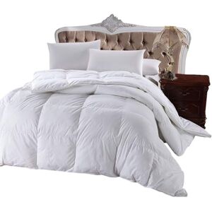 Royal Hotel Bedding Royal Hotel's 300 draadtelling oversized kingsize ganzendons alternatief dekbed, overvol dekbed, dekbedovertrek 100% katoenen schaal 750FP 100 oz effen wit, oversized koning Royal Hotel Bedding Royal Hotel's 300 draadtelling oversized kingsize ganzendons alternatief dekbed, overvol dekbed, dekbedovertrek 100% katoenen schaal 750FP 100 oz effen wit, oversized koning