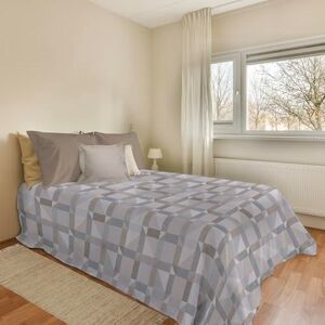 PENSIERI DELICATI Sprei 170 x 280 cm, voor eenpersoonsbed, 100% piqué-katoen, ideaal als sprei voor eenpersoonsbed, patroon Athene, beige, 100% Made in Italy PENSIERI DELICATI Sprei 170 x 280 cm, voor eenpersoonsbed, 100% piqué-katoen, ideaal als sprei voor eenpersoonsbed, patroon Athene, beige, 100% Made in Italy