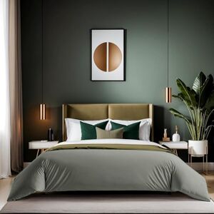 Nuit Des Rêves Premium Ranforce Double Quilt Cover (200 x 200 cm), donkergrijs, 100% katoen, 155 draden count, knoopsluiting, machinewasbaar op 30 °C, zacht en duurzaam Nuit Des Rêves Premium Ranforce Double Quilt Cover (200 x 200 cm), donkergrijs, 100% katoen, 155 draden count, knoopsluiting, machinewasbaar op 30 °C, zacht en duurzaam