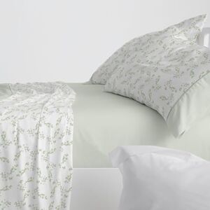 Blanco Beddengoedset voor bedden met 105 cm breedte (+ beschikbare maten), polyester, 50% katoen, 50% katoen, design 040, mintkleuren (105 x 190/200 cm) Blanco Beddengoedset voor bedden met 105 cm breedte (+ beschikbare maten), polyester, 50% katoen, 50% katoen, design 040, mintkleuren (105 x 190/200 cm)