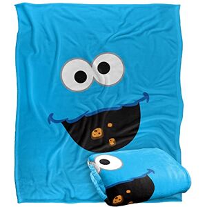 LOGOVISION Sesam Street Cookie Monster Color Officieel gelicenseerde Silky Touch Super Zachte Sprei Deken 152 x 127 cm LOGOVISION Sesam Street Cookie Monster Color Officieel gelicenseerde Silky Touch Super Zachte Sprei Deken 152 x 127 cm