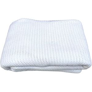 Holland Bedding Katoenen Deken - Omkeerbaar, King Size, Wit - Deken Holland Bedding Katoenen Deken - Omkeerbaar, King Size, Wit - Deken