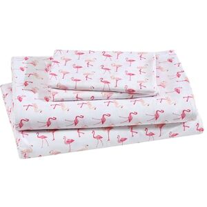 Beatrice Home Fashions Elite Home Vellen met diepe zakken, roze flamingo, vol Beatrice Home Fashions Elite Home Vellen met diepe zakken, roze flamingo, vol