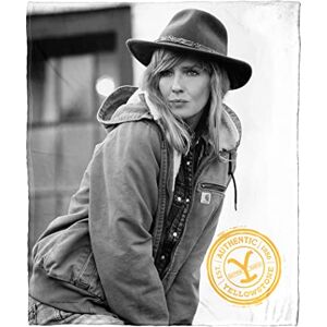 Northwest Yellowstone Silk Touch Gooi Deken, 50" x 60", Beth Dutton 2 Northwest Yellowstone Silk Touch Gooi Deken, 50" x 60", Beth Dutton 2