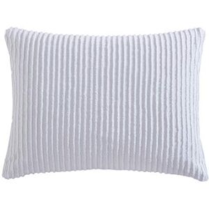 Beatrice Home Fashions Chenille Sprei, Katoen, Wit, Standaard Sham Beatrice Home Fashions Chenille Sprei, Katoen, Wit, Standaard Sham