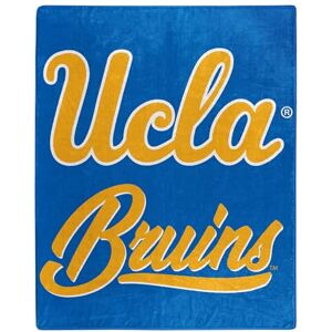 Northwest NCAA UCLA Bruins Unisex-Adult Raschel plaid deken, 50" x 60", handtekening Northwest NCAA UCLA Bruins Unisex-Adult Raschel plaid deken, 50" x 60", handtekening
