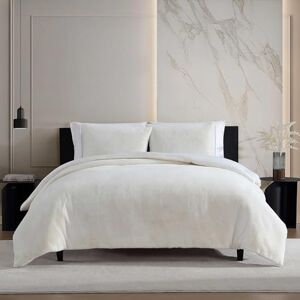 Vera Wang Natuurlijk zachte katoenen bijpassende kussenslopen, knapperig en glad met een lichtgewicht gevoel, 3-delige bedset, Signature Beige, King Vera Wang Natuurlijk zachte katoenen bijpassende kussenslopen, knapperig en glad met een lichtgewicht gevoel, 3-delige bedset, Signature Beige, King