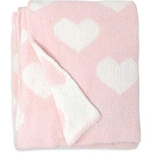 Living Textiles Roze harten chenille zachte babydeken omkeerbare premium gezellige stof voor het beste comfort voor baby, peuter, pasgeborene, kinderkamer, meisje, gooi, wieg, wandelwagen, cadeau Living Textiles Roze harten chenille zachte babydeken omkeerbare premium gezellige stof voor het beste comfort voor baby, peuter, pasgeborene, kinderkamer, meisje, gooi, wieg, wandelwagen, cadeau