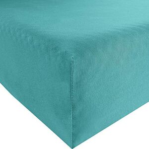 Bassetti Hoeslaken 558 turquoise katoen/elastaan, afmetingen: 180cm x 200cm, 200cm x 220cm, 9239372 Bassetti Hoeslaken 558 turquoise katoen/elastaan, afmetingen: 180cm x 200cm, 200cm x 220cm, 9239372