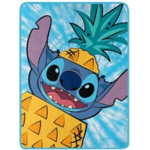 Northwest Disney's Lilo & Stitch Micro Raschel Gooi Deken, 46" x 60", Ananas Surprise Northwest Disney's Lilo & Stitch Micro Raschel Gooi Deken, 46" x 60", Ananas Surprise