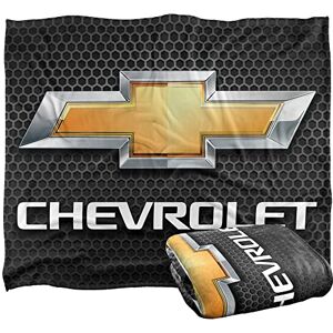 LOGOVISION Chevy Deken Chrome Bowtie Silky Touch Super Zachte Sprei Deken, 152 x 127 cm LOGOVISION Chevy Deken Chrome Bowtie Silky Touch Super Zachte Sprei Deken, 152 x 127 cm