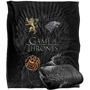 LOGOVISION GAME OF THRONES Silky Touch Super Soft Sprei Deken, 152 x 127 cm LOGOVISION GAME OF THRONES Silky Touch Super Soft Sprei Deken, 152 x 127 cm