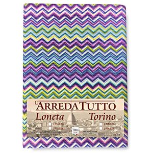 Italiaanse katoenen zigzag-bedspread - Woontextiel Italiaanse katoenen zigzag-bedspread - Woontextiel