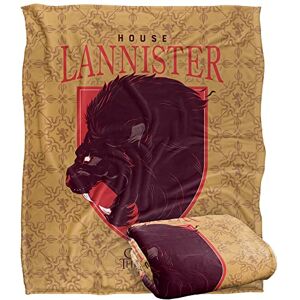 LOGOVISION GAME OF THRONES Silky Touch Super Soft Sprei Deken, 152 x 127 cm LOGOVISION GAME OF THRONES Silky Touch Super Soft Sprei Deken, 152 x 127 cm