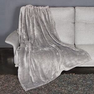 Kanguru PLAID Fluffi LOFT Fluffendeken van microvezel met Bonteffect pluizig flannel fluweel pluche deken voor Slaapkamer, Bank, Reizen, Volwassenen en kinderen, grijs, 130x170cm Kanguru PLAID Fluffi LOFT Fluffendeken van microvezel met Bonteffect pluizig flannel fluweel pluche deken voor Slaapkamer, Bank, Reizen, Volwassenen en kinderen, grijs, 130x170cm
