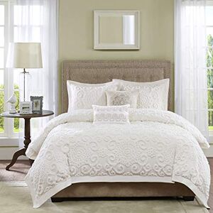 Harbor House 100% Cotton Duvet Set Trendy Tufted Textured Design, All Season Cozy Bedding Modern Comforter Cover, Matching Shams, Suzanna Ivory King(106"x90") 3 Piece Harbor House 100% Cotton Duvet Set Trendy Tufted Textured Design, All Season Cozy Bedding Modern Comforter Cover, Matching Shams, Suzanna Ivory King(106"x90") 3 Piece