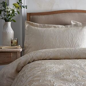 Appletree Heritage Elysia 1 eenpersoons kussensloop van jacquard met Oxford-rand 50 x 75 cm in champagne Appletree Heritage Elysia 1 eenpersoons kussensloop van jacquard met Oxford-rand 50 x 75 cm in champagne