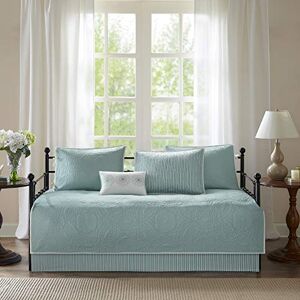 Madison Park Daybed Quilt Bedding Set, 75"x39", Peyton Blue Madison Park Daybed Quilt Bedding Set, 75"x39", Peyton Blue