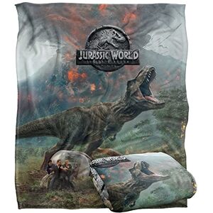 LOGOVISION JURASSIC WORLD FALLEN KINGDOM TREX POSTER Silky Touch Superzachte plaid 152 x 127 cm LOGOVISION JURASSIC WORLD FALLEN KINGDOM TREX POSTER Silky Touch Superzachte plaid 152 x 127 cm