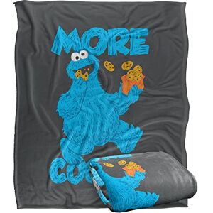 LOGOVISION Sesame Street More Cookies Officieel gelicenseerde Silky Touch Super Soft Sprei Deken 152 x 127 cm LOGOVISION Sesame Street More Cookies Officieel gelicenseerde Silky Touch Super Soft Sprei Deken 152 x 127 cm