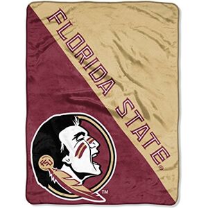 Northwest NCAA Florida State Seminoles Unisex-Volwassen Micro Raschel Gooi Deken, 46 "x 60", Halftone Northwest NCAA Florida State Seminoles Unisex-Volwassen Micro Raschel Gooi Deken, 46 "x 60", Halftone