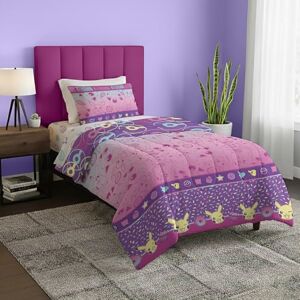 Northwest Pokemon Rotary Bed in Bag Set, Twin, Licht en Sweet Northwest Pokemon Rotary Bed in Bag Set, Twin, Licht en Sweet