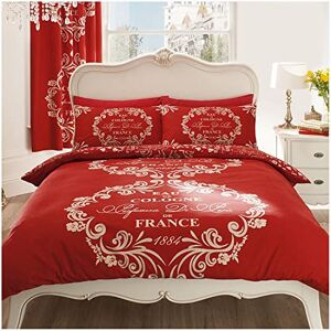 GAVENO CAVAILIA Parijs Keulen Rood Beddengoed Set - Beddengoed Set GAVENO CAVAILIA Parijs Keulen Rood Beddengoed Set - Beddengoed Set