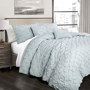 Lush Decor Ravello, Polyester, Blauw, Koning Lush Decor Ravello, Polyester, Blauw, Koning
